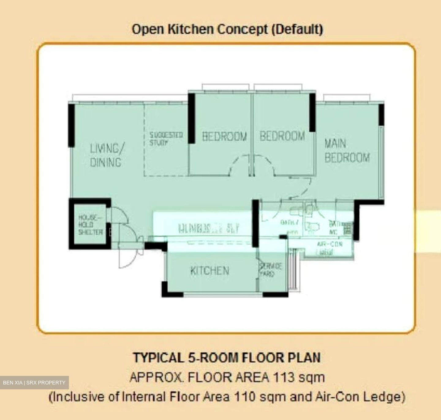 Blk 164A Yung Kuang Court (Jurong West), HDB 5 Rooms #503852371